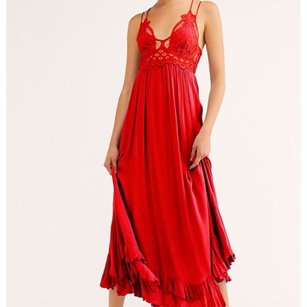 Free people adella maxi dress